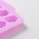 Form for marmalade Dolyan Fruit boom, silicone, 18.5 × 17.5 cm, 42 cells (2.2 × 2.2 cm), pink color