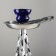 Hookah "Dereya", 50 cm, 2 tubes, blue