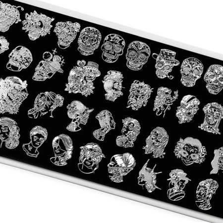 TNL Premium stamping plate "costumed ball"-1