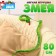 Soft toy "Snake", 19 cm/80cm, green color