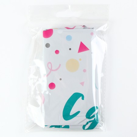 Foil ball 18 "Happy Birthday, Confetti, Circle-2