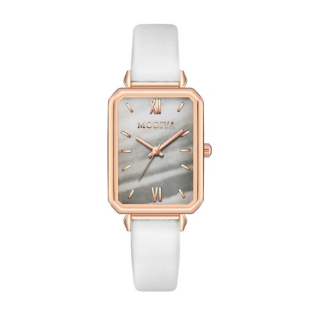 Women's watches female, white strap