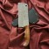 Caucasian knife, cutting "saigak" with a cover, steel - 40x13, handle - nut, 14 cm