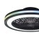 Mantra Gamer, LED, 3000LM, 2700-6500K, 137 mm, black color, black