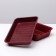 Toilet with a grid "Bella" for cats, 37 x 27 x 8 cm, red