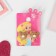 Clips children's "chosen" bear, muzzle, brown color