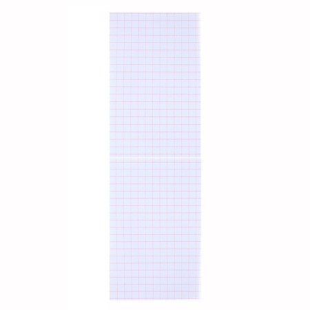 Notepad A7, 48 sheets, in a cage, on the gluing, "extreme orange", covered paper cover, lamination, three -color block, block 60 g/m2, 5V mix-1