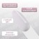 Simple nail polish gel, 3 phase, 10 ml, led/uv, color (148)