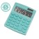 Citizen desktop calculator "SDC-810NR", 10-bit, 124 x 102 x 25 mm, double power, turquoise