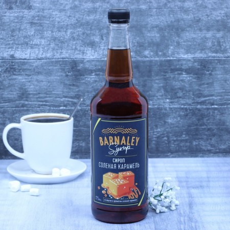 Barnaley syrup, Salty caramel, 1 l-1