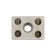 Clement ceramic screw kV 4 mm² 2 pairs of contacts with a fastener (100 pcs./Union) rexant