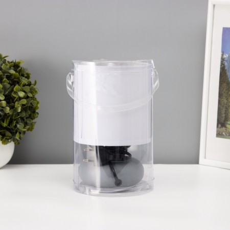 Assens table lamp E14 40W gray-white 13x13x22 cm-6