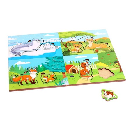 Puzzle and book with applications "Who lives where?"-2