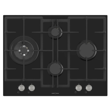 Krona Ritter 67/60 BL, gas, 4 burners, black