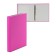 Folder on 4 rings A4, Erichkrause Neon, 35 mm, 1750 microns, laminated, solid cover, pink