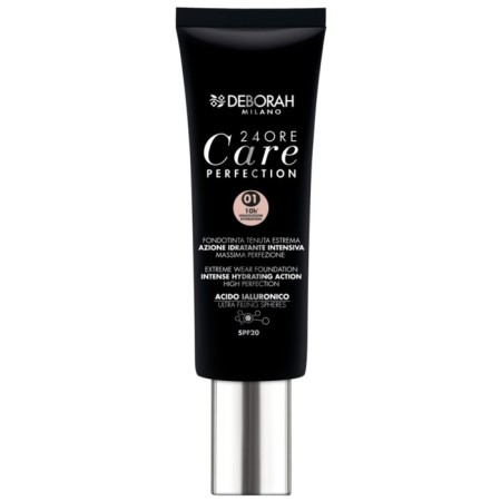 Tonal Cream-Current Deborah 24 Ore Care Perfection Extreme, tone 01 Snow White, 30 ml-1
