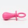 Chewing toy "Dummage for the baby", TPR, 14.5 cm, pink