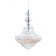 Bayerlux Lamp "Wilhelm" LED 15W 4000K Transparent 30x30x45-145cm