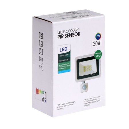 Flight LED, 20 W, 1800 lm, 4000k, traffic sensor, IP66-12