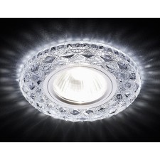 Ambrella Light Lumber built -in LED, G5.3, 3W, Chrome Color, D = 65 mm