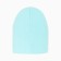 A hat for a girl is two-layer, mint color/unicorn, size 50-54