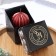 Figure candle "Ball facet", 6.5x6.5 cm, red, in the box