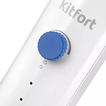 Steam mop KitFort KT-1048-3, 1300 W, 360 ml, cord 4.9 m, white-blue-1