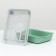 Tray with a grid No. 3, 34 x 25.5 x 7 cm, gray/olive