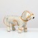 Dog raincoat, size S (DS 22, OG 35-38, Osh 36 cm), orange