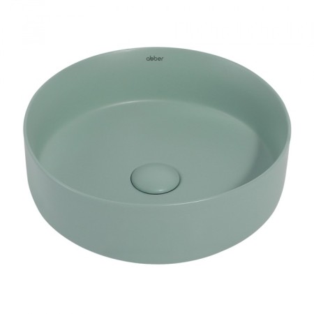 ABBER Bequem AC2108MCG shell, 360x360x120 mm, light green, matte
