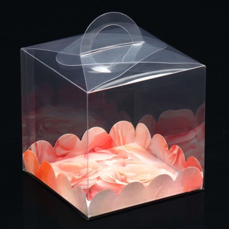 Confectionery box, chest, packaging, “tender moments”, 11 x 11 x 11 cm