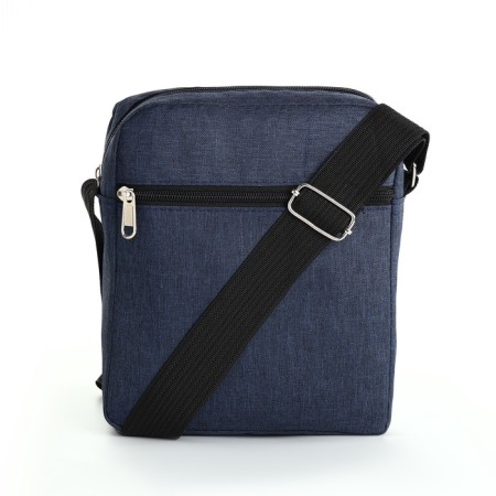Male bag, blue color-2
