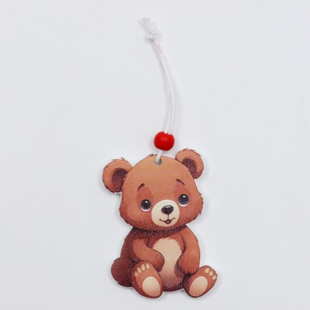 Set of suspensions in wooden gift packaging 12 pcs.13x13x2 cm-5