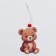 Set of suspensions in wooden gift packaging 12 pcs.13x13x2 cm