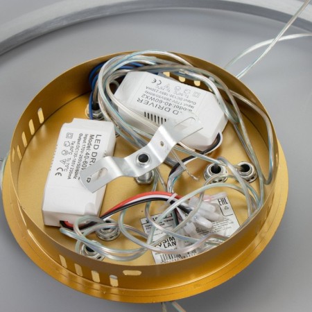 Light "Sphere" LED 272W 3000-6000K gray-gold 64x65x7cm Bayerlux-10