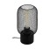 Writon table lamp, 1x60W E27, black color
