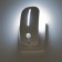 NN-621-MS-W LED nightlight in a rosette with a light sensor and a motion sensor