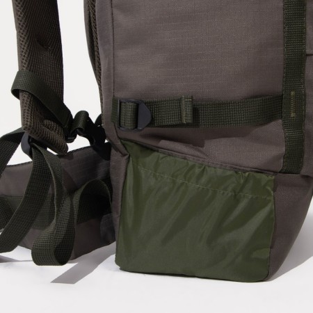 Tourist backpack, 80 l, lightning department, 3 outer pockets, huntsman, khaki color-5