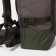Tourist backpack, 80 l, lightning department, 3 outer pockets, huntsman, khaki color
