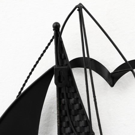 Wall metal decor "Sails" 36x3.8x40 cm-4