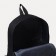 A backpack with a zipper, an outer pocket, a set of a chover, bag, black color
