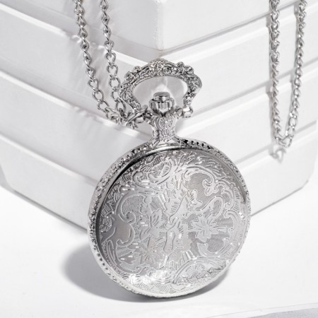 Pocket watches "USSR", quartz, chain L-40 cm, D-4.5 cm-2