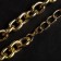 Necklace "chain" ball, color gold, l = 35 cm