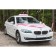 Tape "Wedding" on a hood for wedding cars, voluminous, white-pink, 3 m