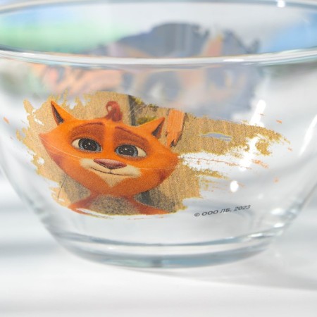 Saladnik "Night Cats of the Hermitage", 500 ml, d = 12.8 cm, h = 6.8 cm, glass-5