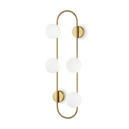 Wall lamp (sconces) Inversion, 4xg9, brass color-18