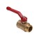 Aqualink 11b27p1, PN 16, internal/outer thread 1 ", handle, brass, brass