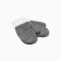 Baby mittens minku, gray color, 15 cm