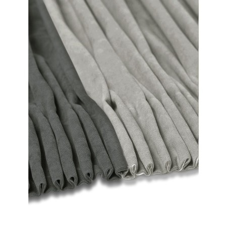 Set of curtains "Canvas", size 200x260 cm, 2 pcs, gray color, asphalt-2