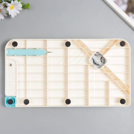Board for creating boxes and envelopes and bows with a hole in the angles of 5x34x18.5 cm-5